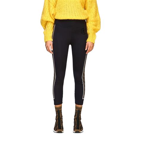 fendi black trousers|fendi trousers women's.